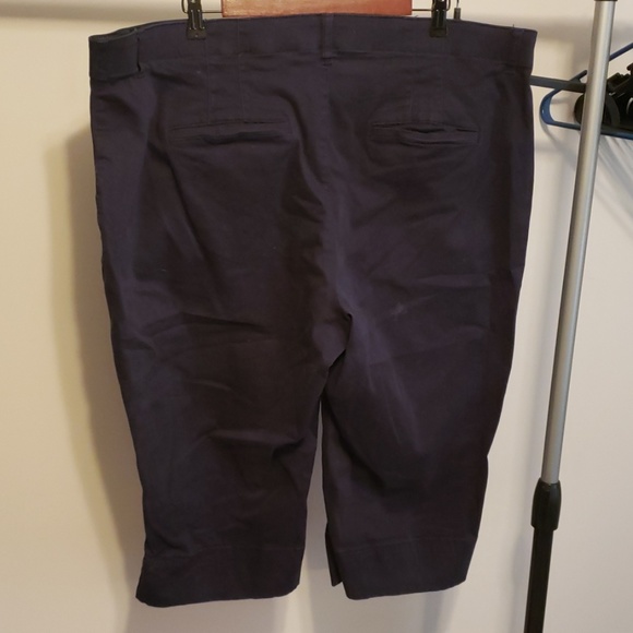Navy Blue Capris - Picture 4 of 4
